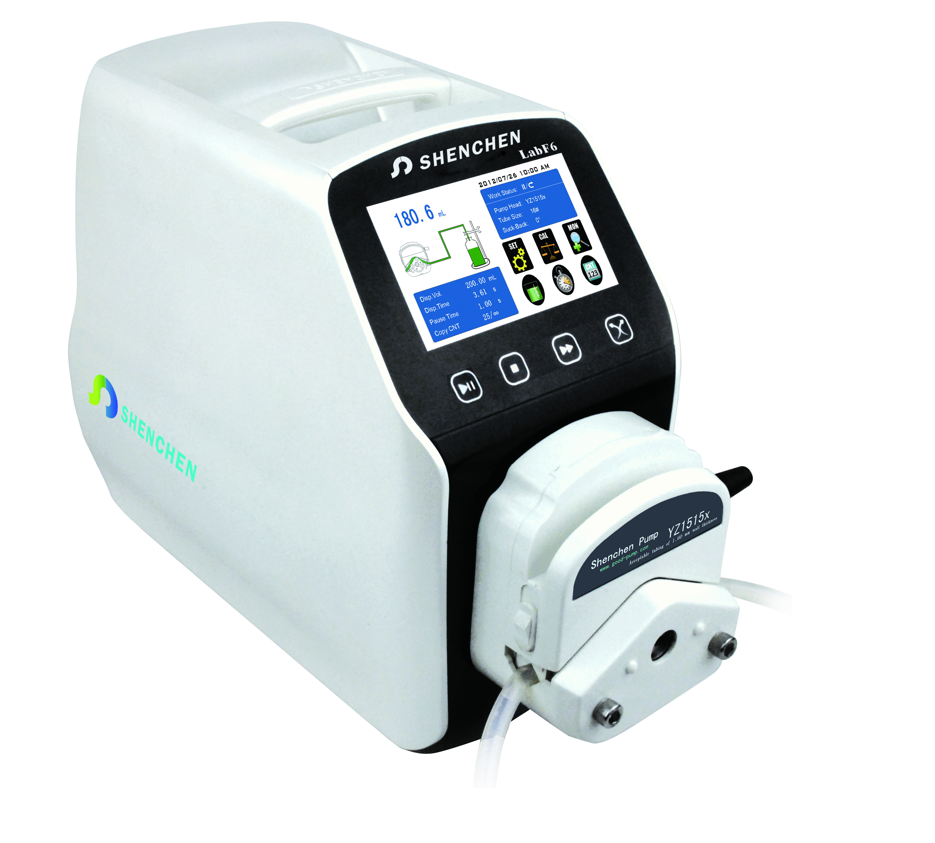 0.007-570mL/Dk Peristaltik Pompalar